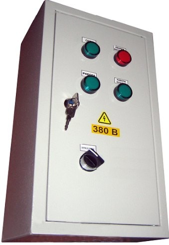 Щит управления противопожарным вентилятором и клапаном AIRS ЩУВК-П-380-0,12