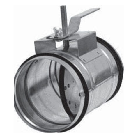 КВ-Р-250 клапан воздушный с ручкой (ru)
