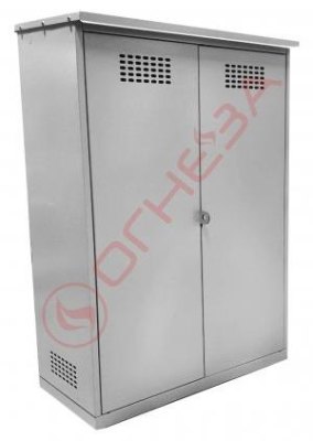 Шкаф для газовых баллонов ГШУ-02 (на 2 баллона 50 л)