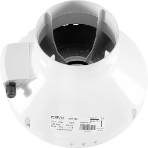 Пластиковый круглый канальный вентилятор BPX 150
