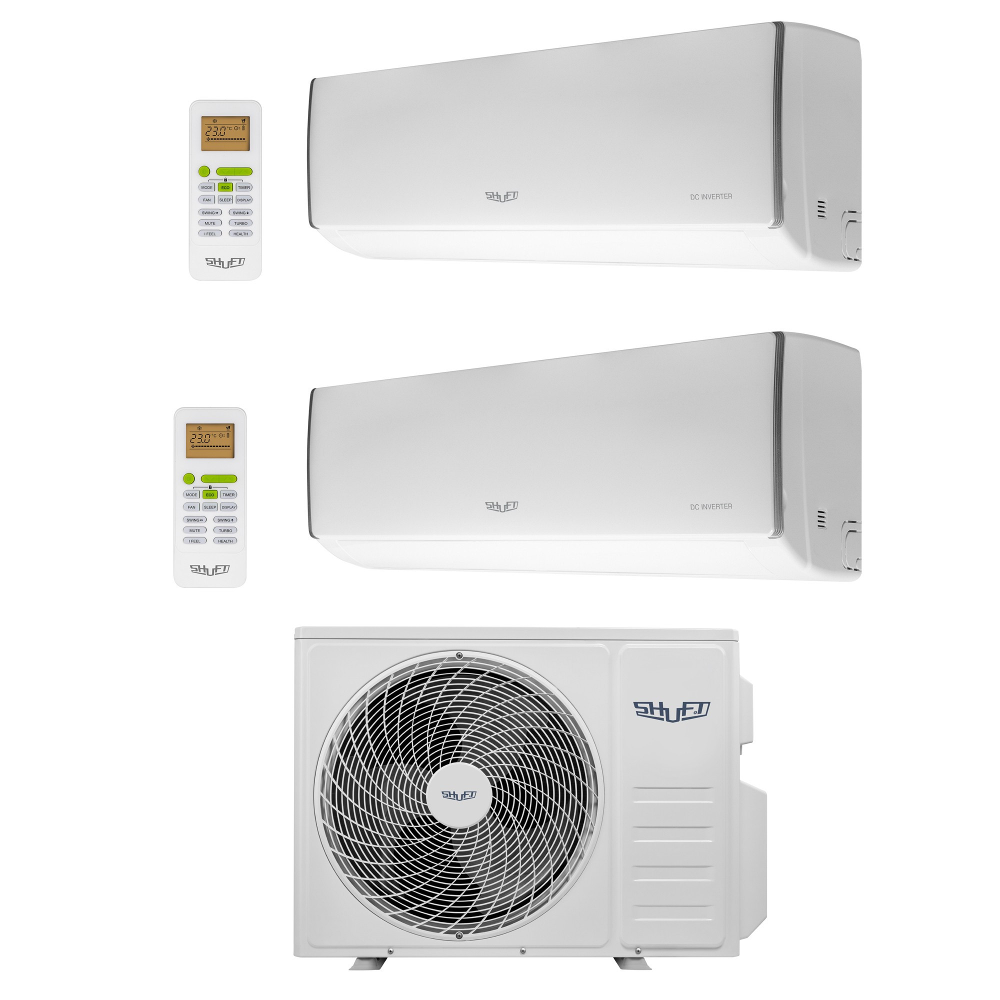 Мульти-сплит система SHUFT SFMS/I-07+07 НB FMI-14-2/N8_WF комплект