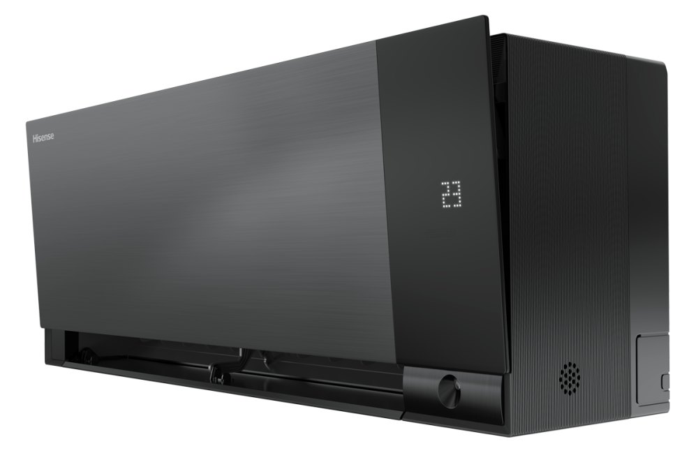 Инверторная сплит-система Hisense SENSATION SLIDER PRO CARBON SUPERIOR DC Inverter AS-18UW4RFMQK00(B)